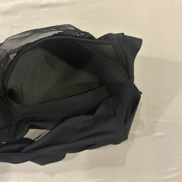Zen Chic Bra Size 3XL Wireless Lace Pushup Padded Black New With Tags - Picture 7 of 8